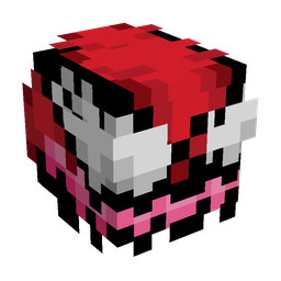 Black skin: head render