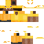 Classic skin: raw texture render