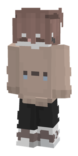 Black skin: body, front render