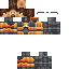 Black skin: raw texture render