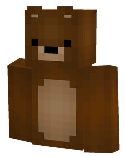 Brown skin: bust render