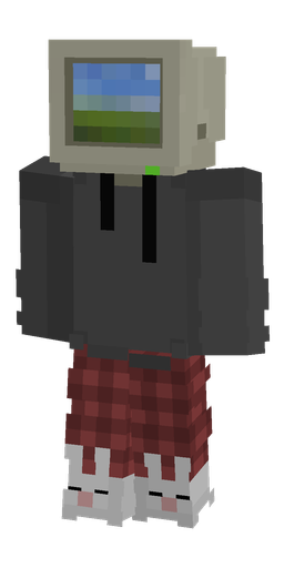 Black skin: body, front render