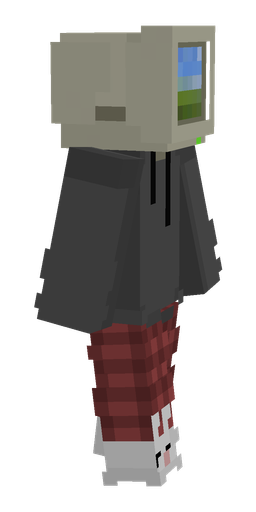 Black skin: body, right side render