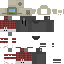 Black skin: raw texture render
