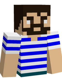 Blue skin: bust render