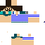 Blue skin: raw texture render