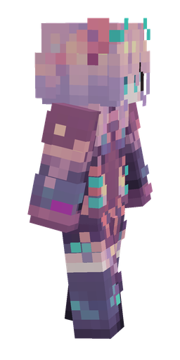 Pink skin: body, right side render