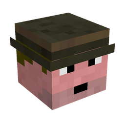 Brown skin: head render