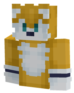 Blue skin: bust render