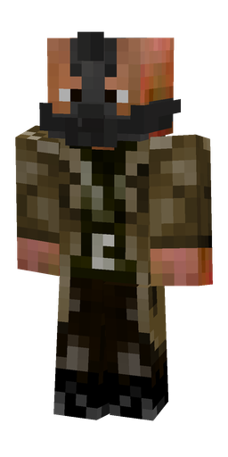 Black skin: body, front render