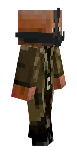 Black skin: body, right side render
