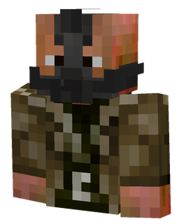 Black skin: bust render