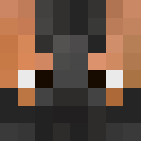 Black skin: face render