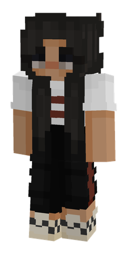 Black skin: body, front render
