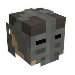 Brown skin: head render