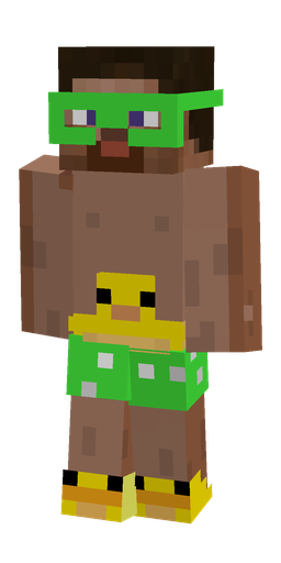 Brown skin: body, front render