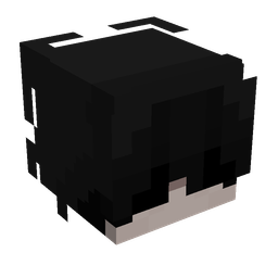 Black skin: head render