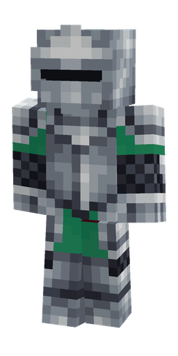 Black skin: body, front render