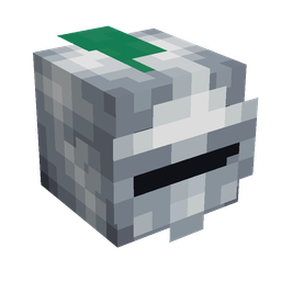 Black skin: head render