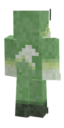 Classic skin: body, back render