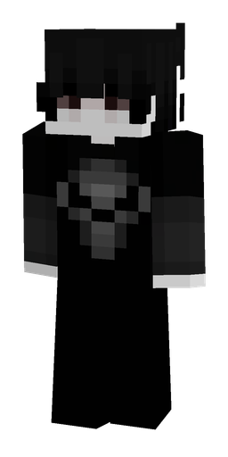 Black skin: body, front render