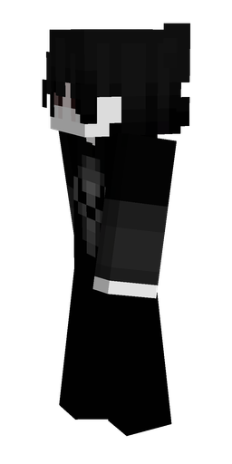 Black skin: body, left side render