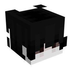 Black skin: head render