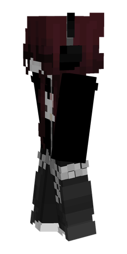 Black skin: body, left side render