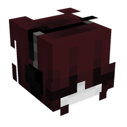 Black skin: head render