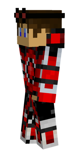 Black skin: body, left side render