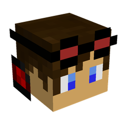 Black skin: head render