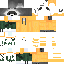 Black skin: raw texture render