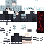 Black skin: raw texture render