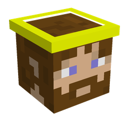 Brown skin: head render