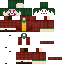 Green skin: raw texture render