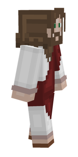 Brown skin: body, right side render