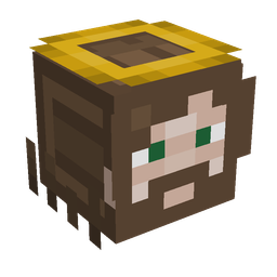 Brown skin: head render