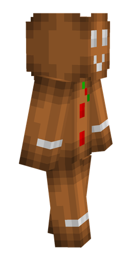 Brown skin: body, right side render