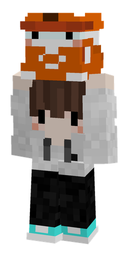Black skin: body, front render