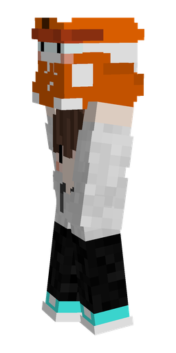 Black skin: body, left side render