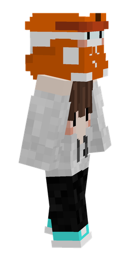 Black skin: body, right side render