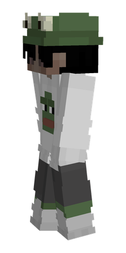 Black skin: body, left side render