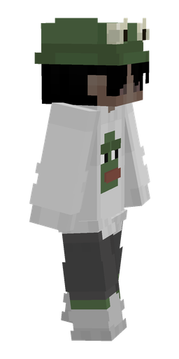 Black skin: body, right side render