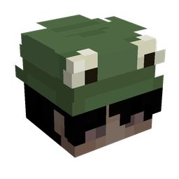 Black skin: head render