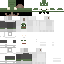 Black skin: raw texture render