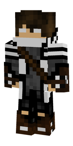 Black skin: body, front render