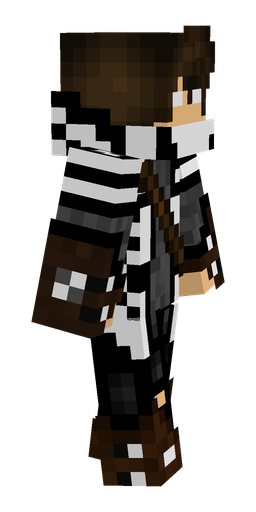 Black skin: body, right side render