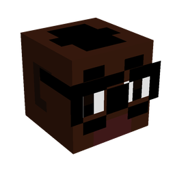 Black skin: head render
