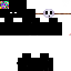 Black skin: raw texture render