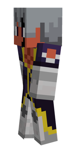 Black skin: body, left side render